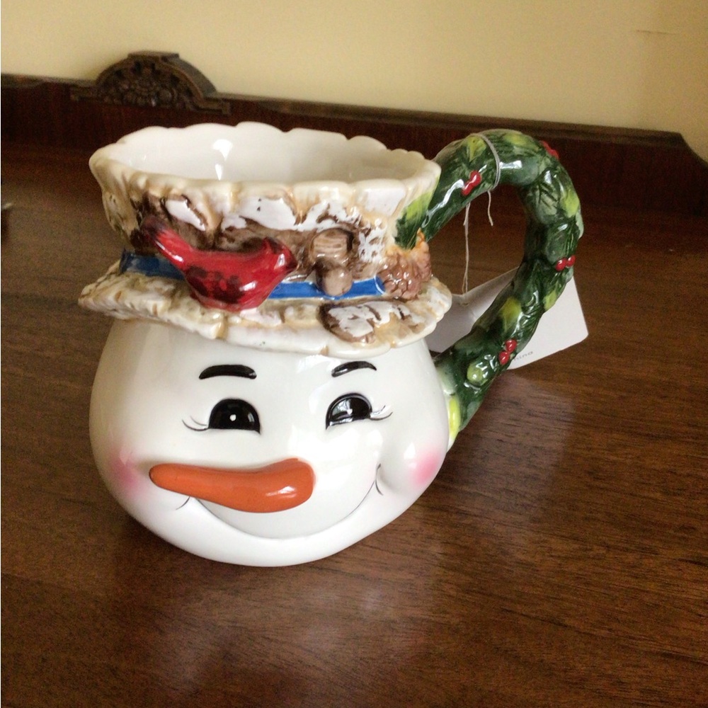 Snowman Face Mug